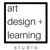 Art, Design + Learning Studio Logo