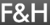 F & H Communications Logo