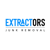 Extractors Junk Removal Logotype