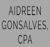 Aidreen Gonsalves, CPA Logo