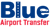 Provider Logotype Blue Airport Transfer Logo