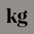 Kilogram Logo