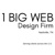 1 BIG WEB Design Firm Logo