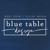 Blue Table Design Logo
