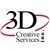 3D Creative Service Logo