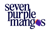 Seven purple mangos Logo