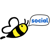 Let’s Bee Social Digital Marketing Logo