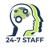 24-7staff Logo