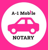 1 Mobile Notary Logotype