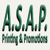 A.S.A.P. Printing & Promotions Logo