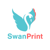 Swan Print Logo