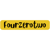 Fourzerotwo Logotype
