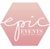 Epic Events & Weddings Logotype