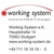 Working System e.K. Logotype