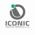 Provider Logotype Iconic Digital World Logo