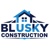 Blusky Home Construction Logo