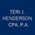 Teri J Henderson, CPA, P.A. Logo