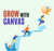 Grow with Canvas Logo