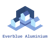 Everblue Aluminum & Glass co. Logotype