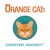 Orange Cat Content Agency Logo
