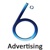 6 Degrees Advertising Logo