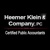 Heemer Klein & Co Logo