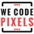 WeCodePixels Logo