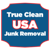 True Clean USA Junk Removal Logotype