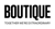 BOUTIQUE Logotype