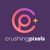 Crushing Pixels Brand and Web Design Logo