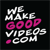 we make good videos Logo