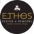 Provider Logotype Ethos Design + Remodel + Real Estate Logo