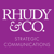 Rhudy & Co. Strategic Communications Logo