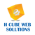 H Cube Web Solutions Logo