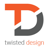 Provider Logotype Twisted Design Logo
