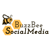 Buzz Bee Social Media Logo