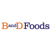 B and D Foods Logo
