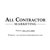 All Contractor Marketing Logo