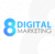 8 Digital Marketing Logo