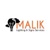 Malik lighting & Signs Services Logo