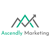 Ascendly Marketing and Website Design Logo