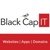Black Cap IT Logo