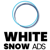 White Snow Ads Logo