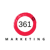 361 degrees marketing Logotype