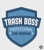 Trash Boss Junk Removal Logotype
