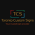 Toronto Custom Signs Logo