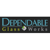 Dependable Glass Works Logo