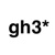 gh3* Logo