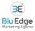 Blu Edge marketing agency Logo