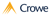 Crowe Logotype